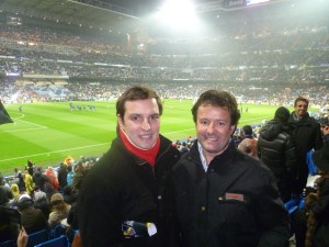 Dos culés en el Bernabeu